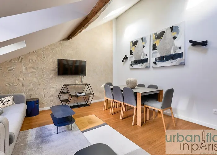 Urban Flat 117 - Charming 3bdr In Lejlighed Paris